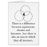 Aspirations, dreams and fantasies cards