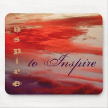 "Aspire to Inspire" Mousepad