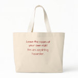 Aspiring Hoarder Jumbo Tote Bag