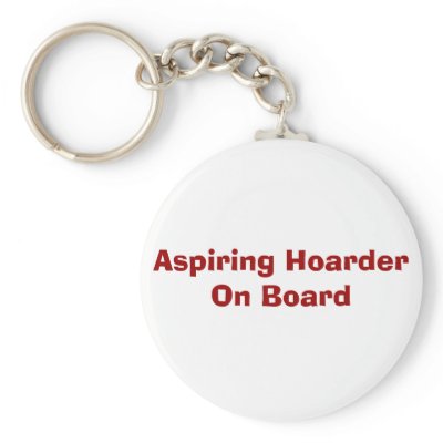 Aspiring Hoarder Key Chain by tamrav