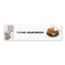 Ass Burgers Bumper Sticker