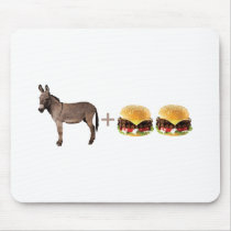 Ass Burgers Mouse Pad