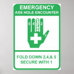 ASS HOLE ENCOUNTER POSTER
