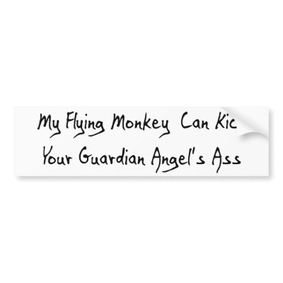 Ass Kicking Flying Monkey by godless_heathen