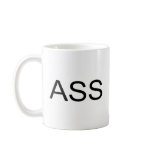Ass Coffee Mug