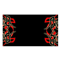 Assassins Guild Black Business Cards