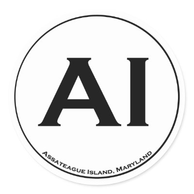 Assateague Island Stickers by MidnightAkita
