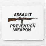 Assault Prevention Weapon! mousepads