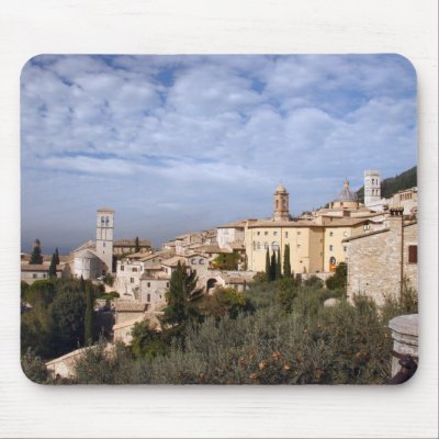 Assisi Italy Mousepad by JudsonJoyce