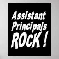 Assistant Principals Rock! Poster Print
