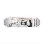 Associate with sanity custom skate board