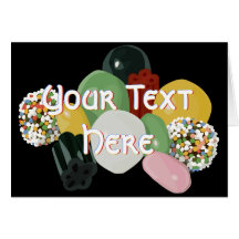 Assorted Candies Greeting Card