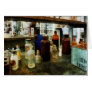 Assorted Chemicals in Bottles