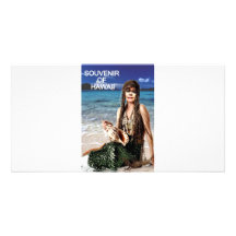 ASSORTED MERMAIDS 1 PERSONALIZED PHOTO CARD
