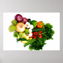 Assorted Vegetables Posters