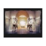 assyrian 2 bulls postcard