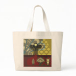 Assyrian Palace Design Tote Bag