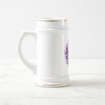 Aster Flowers Beer Stein Mugs