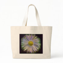 Aster Tataricus Flower With Energy Aura Canvas Bags