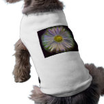 Aster Tataricus Flower With Energy Aura Doggie Shirt