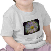 Aster Tataricus Flower With Energy Aura Tees
