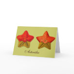 Asteridia (starfish) Greeting Card