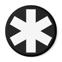 Asterisk - Black