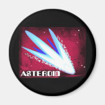Asteroid Fiery Night Magnet