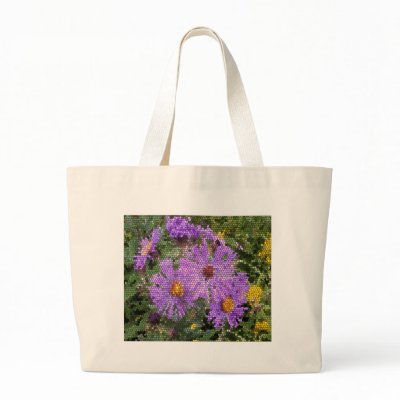 Asters and Goldenrod Classic bag by tyebine