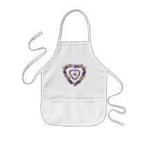 Asters Heart Apron