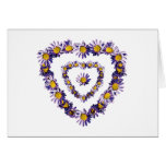 Asters Heart cards
