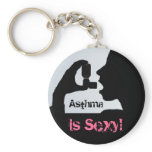 Asthma, is Sexy! Keychain