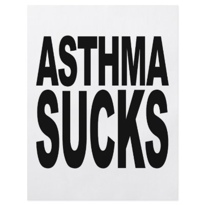 Asthma Sucks Full Color Flyer by MyShirtSucks