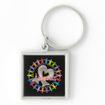 Asthma Unite in Awareness Keychains
