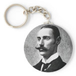 Astor IV ~ John Jacob Capitalist Inventor Key Chain