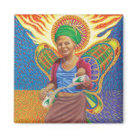 Astral Angel  Fridge Magnets