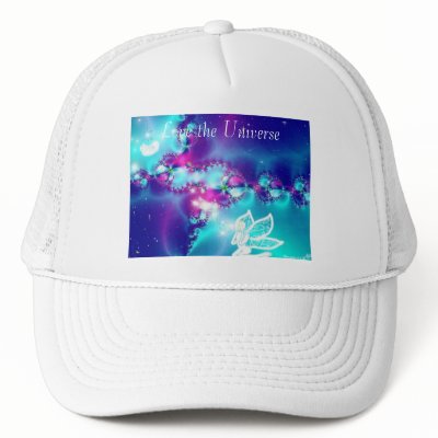 Astral Birth of a Being, Love the Universe Trucker Hat by Gandhali
