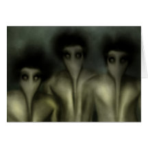 Astral Demons Greeting Card