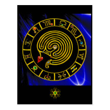 ASTRAL LABYRINTH POST CARD