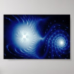 astral light forms - the cosmic flux print
