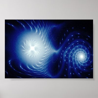 astral light forms - the cosmic flux print by mrpsiquedelico