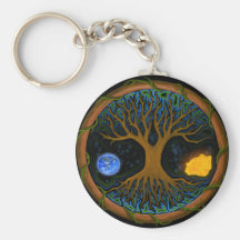 Astral Tree of Life Keychain