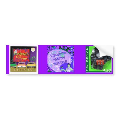 astro al on your bumper bumper sticker by Astro_Al