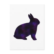 Astro Bunny Post Card