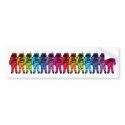Astro Rainbow bumper stickers