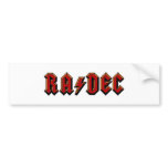 Astro Rocker Sticker Bumper Sticker