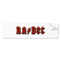 Astro Rocker Sticker Bumper Sticker