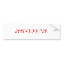 ASTROLOGICAL BUMPER STICKER