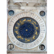 Astrological Clock,  Piazza San Marco, Venice Acrylic Cut Out