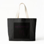 Astrological Sign and Symbol - Scorpio Canvas Bags